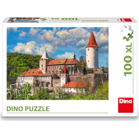 DINO Puzzle Hrad Křivoklát 100 XL dielikov