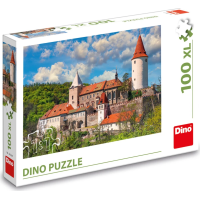 DINO Puzzle Hrad Křivoklát 100 XL dielikov