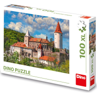 DINO Puzzle Hrad Křivoklát 100 XL dielikov