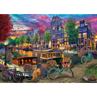 DINO Puzzle Maľovaný Amsterdam 2000 dielikov