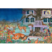 SCHMIDT Puzzle Nočná návšteva 100 dielikov