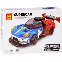 JOKOMISIADA Stavebnica Športové auto 138 dielikov