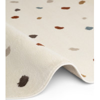 Detský koberec Adventures 106210 Cream Multicolor kruh