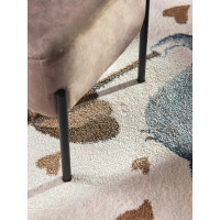 Detský kusový koberec Villeroy & Boch Boho Kids 106303 Cream Multicolor kruh