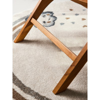 Detský kusový koberec Villeroy & Boch Boho Kids 106304 Cream Multicolor kruh