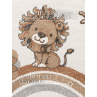 Detský kusový koberec Villeroy & Boch Boho Kids 106307 Cream Multicolor kruh