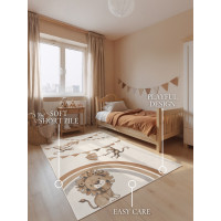 Dětský kusový koberec Villeroy & Boch Boho Kids 106308 Cream Multicolor