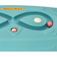 Balančná doska s guličkovým labyrintom - tyrkysová