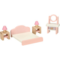 Drevený nábytok do domčeka pre bábiky - ružový