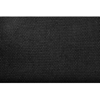 Podsedák LUARO do hojdacieho kresla - čierny