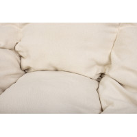 Podsedák LUARO do hojdacieho kresla - ecru