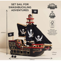 Le Toy Van Pirátska loď Barbarossa