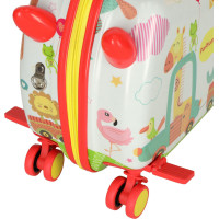 Detský cestovný kufor na kolieskach - ZOO