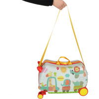 Detský cestovný kufor na kolieskach - ZOO