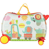 Detský cestovný kufor na kolieskach - ZOO