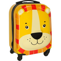 Detský cestovný kufor na kolieskach - Lev