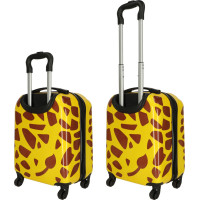 Detský cestovný kufor na kolieskach - Žirafa