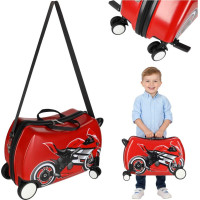 Detský cestovný kufor na kolieskach - Motorka