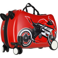 Detský cestovný kufor na kolieskach - Motorka