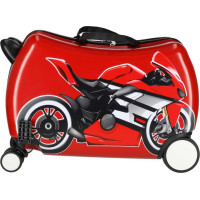 Detský cestovný kufor na kolieskach - Motorka