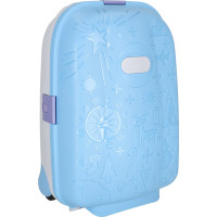 Detský cestovný kufor na kolieskach/príručná batožina - modrý