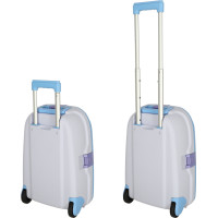 Detský cestovný kufor na kolieskach/príručná batožina - modrý