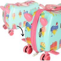 Detský cestovný kufor na kolieskach - Zmrzlina