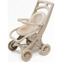 DOLONI Kočík pre bábiky Lounge EKO béžový