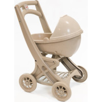 DOLONI Kočík pre bábiky Pipe EKO béžový