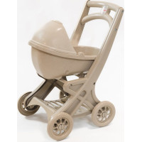 DOLONI Kočík pre bábiky Pipe EKO béžový