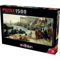 ANATOLIAN Puzzle Lúčenie s kráľovnou 1500 dielikov