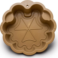 DOLONI Pieskovisko Kvetina EKO hnedá