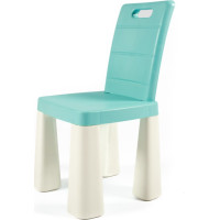 DOLONI Plastový stolík so stoličkami modro-biely