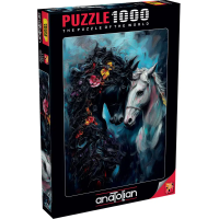 ANATOLIAN Puzzle Čierna a biela 1000 dielikov