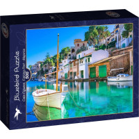 BLUEBIRD Puzzle Rybársky prístav v Cala Figuera 500 dielikov