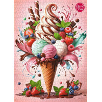 CHERRY PAZZI Puzzle Sladká blaženosť 1000 dielikov