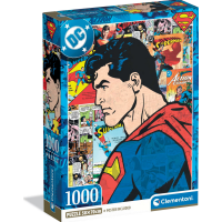 CLEMENTONI Puzzle Superman: Hrdina 1000 dielikov