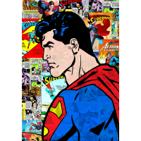 CLEMENTONI Puzzle Superman: Hrdina 1000 dielikov