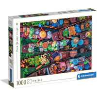 CLEMENTONI Puzzle Thajský plávajúci trh 1000 dielikov