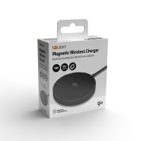Solight bezdrôtová nabíjačka, Qi2, MagSafe kompatibilný