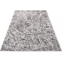 Kusový koberec SKY Log - šedý/tmavo šedý, 300x400 cm