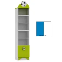 Regál FUTBAL - TYP C, modrý