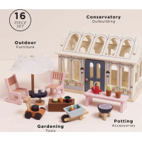 Le Toy Van Domček pre bábiky Zimná záhrada