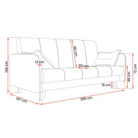 Pohovka FERRARA (viac variant)