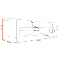 Pohovka PESCARA (viac variant)