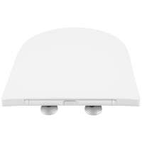 Sapho HARRY WC sedátko, Soft Close, Easy Take, biela WX1715