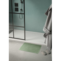 Gedy FUZZY kúpeľňová predložka, 60x100cm, 100% polyester, protišmyk, zelená 96FY100607