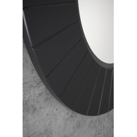 Sapho LUMIRO STRIP okrúhle zrkadlo s LED osvetlením v ráme ø 75cm, carina LR750-4141S