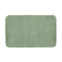 Gedy FUZZY kúpeľňová predložka, 60x100cm, 100% polyester, protišmyk, zelená 96FY100607