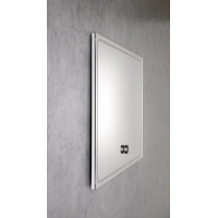 Sapho GEMINI zrkadlo s LED osvetlením 100x70cm, múdre funkcie GM100K
